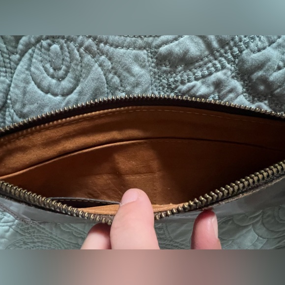 Patricia Nash St. Corce Wristlet Rust Riot Big Map Print - Picture 11 of 13